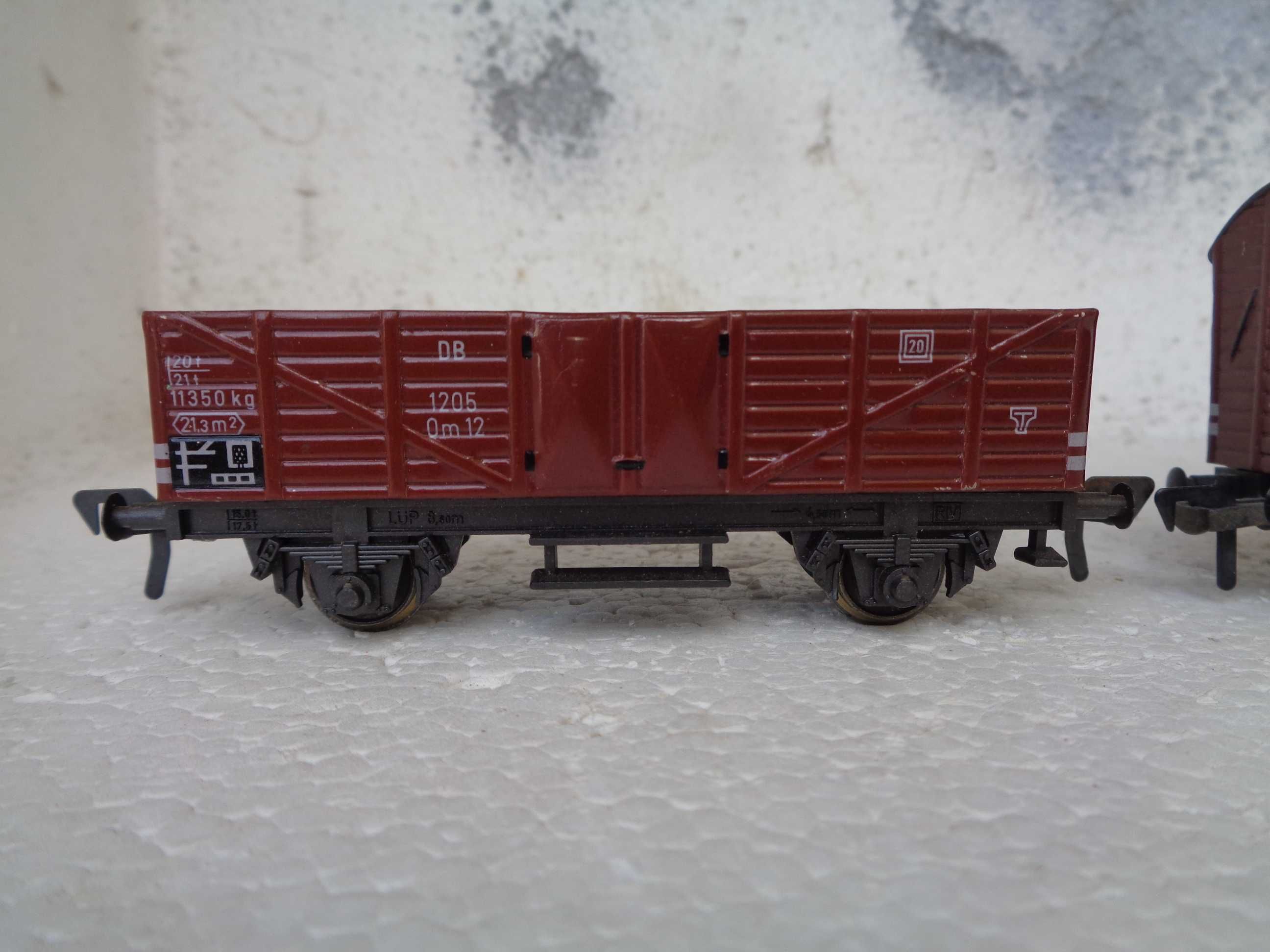 1:87 Fleischmann Lote de 3 vagões comboio