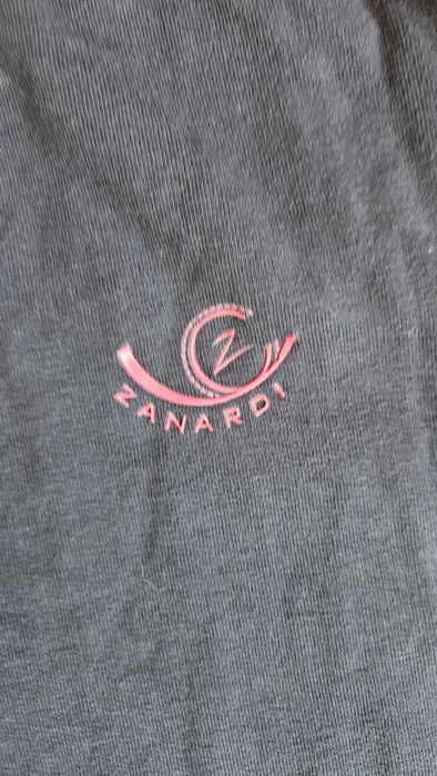 Damskie bawełniane spodnie dresowe granatowe, M, marka Zanardi