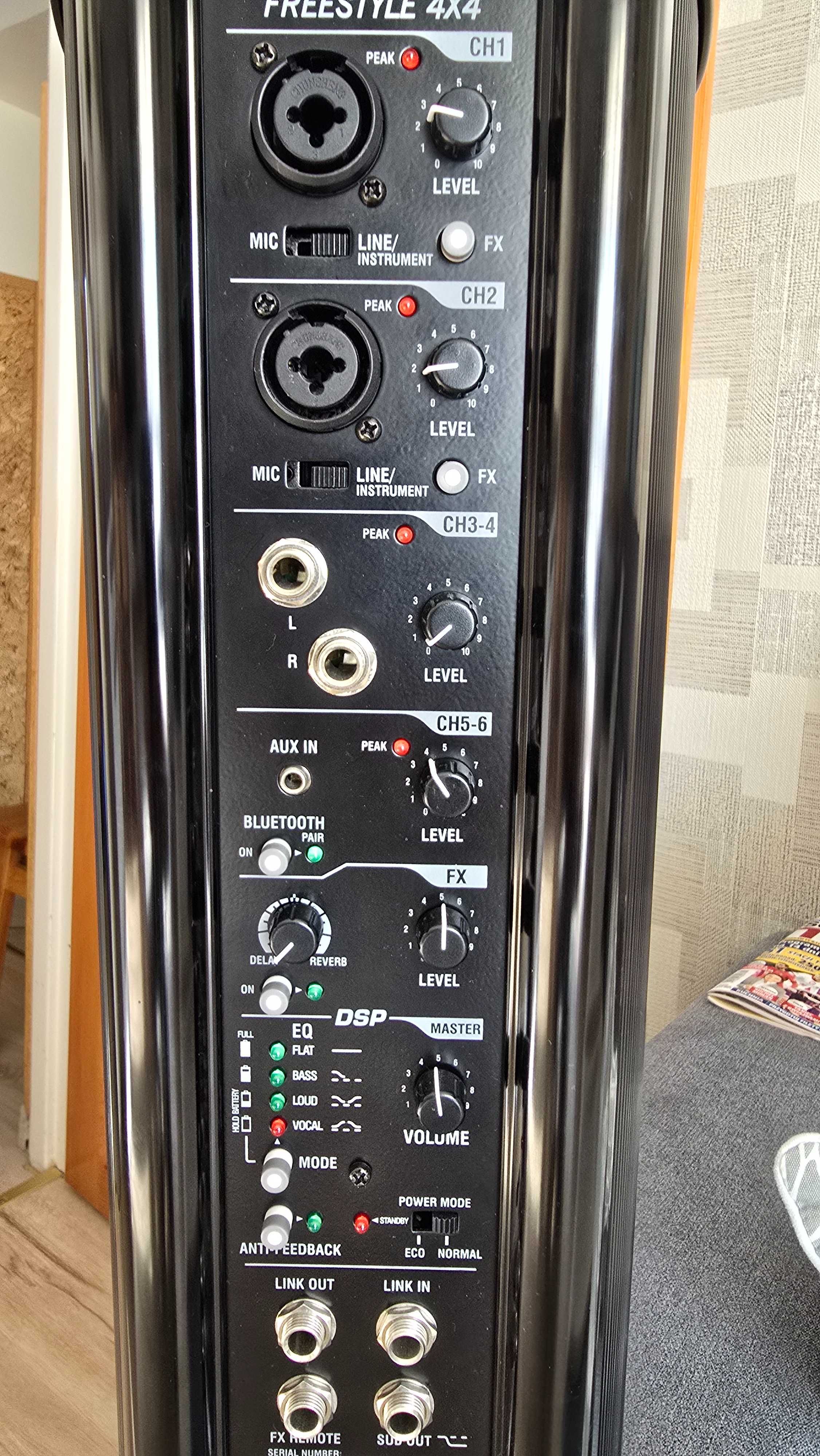 Laney Audiohub 4X4 System PA zasilan