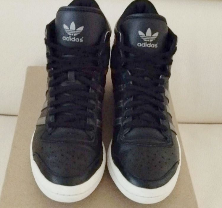 Adidas кросівки хайтопи черевики шкіряні з колекції Adidas оригінал