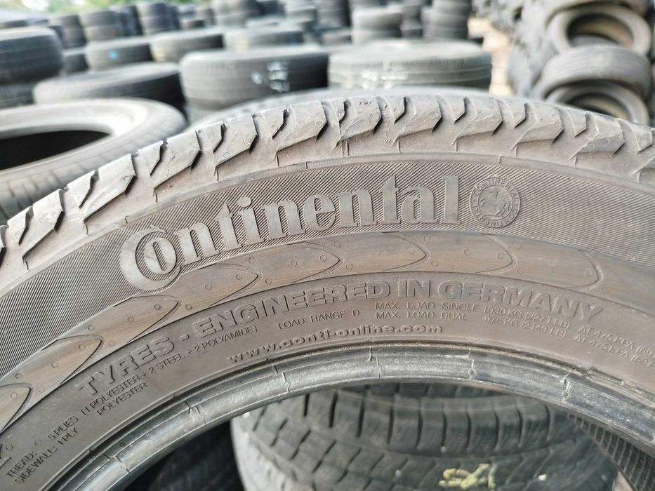 Opona używana 215/65R16C Continental Vanco 2 1szt.