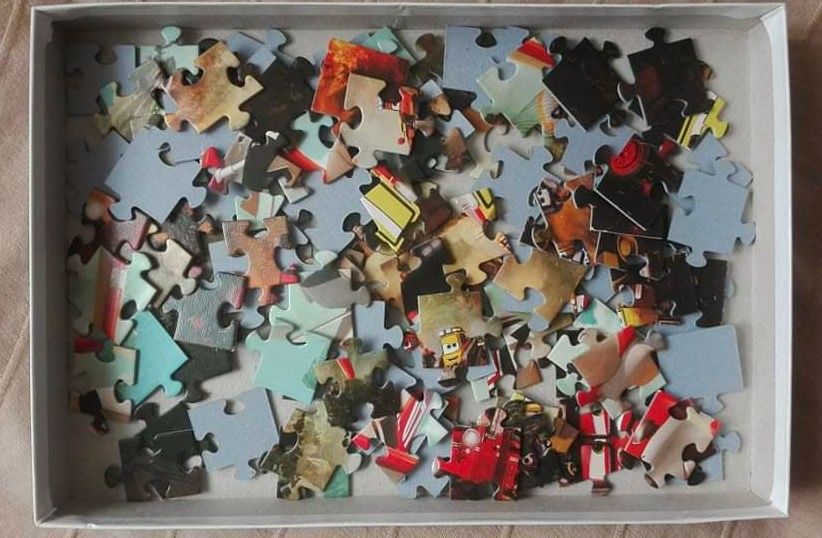 Puzzle 100 elementów Samoloty Trefl