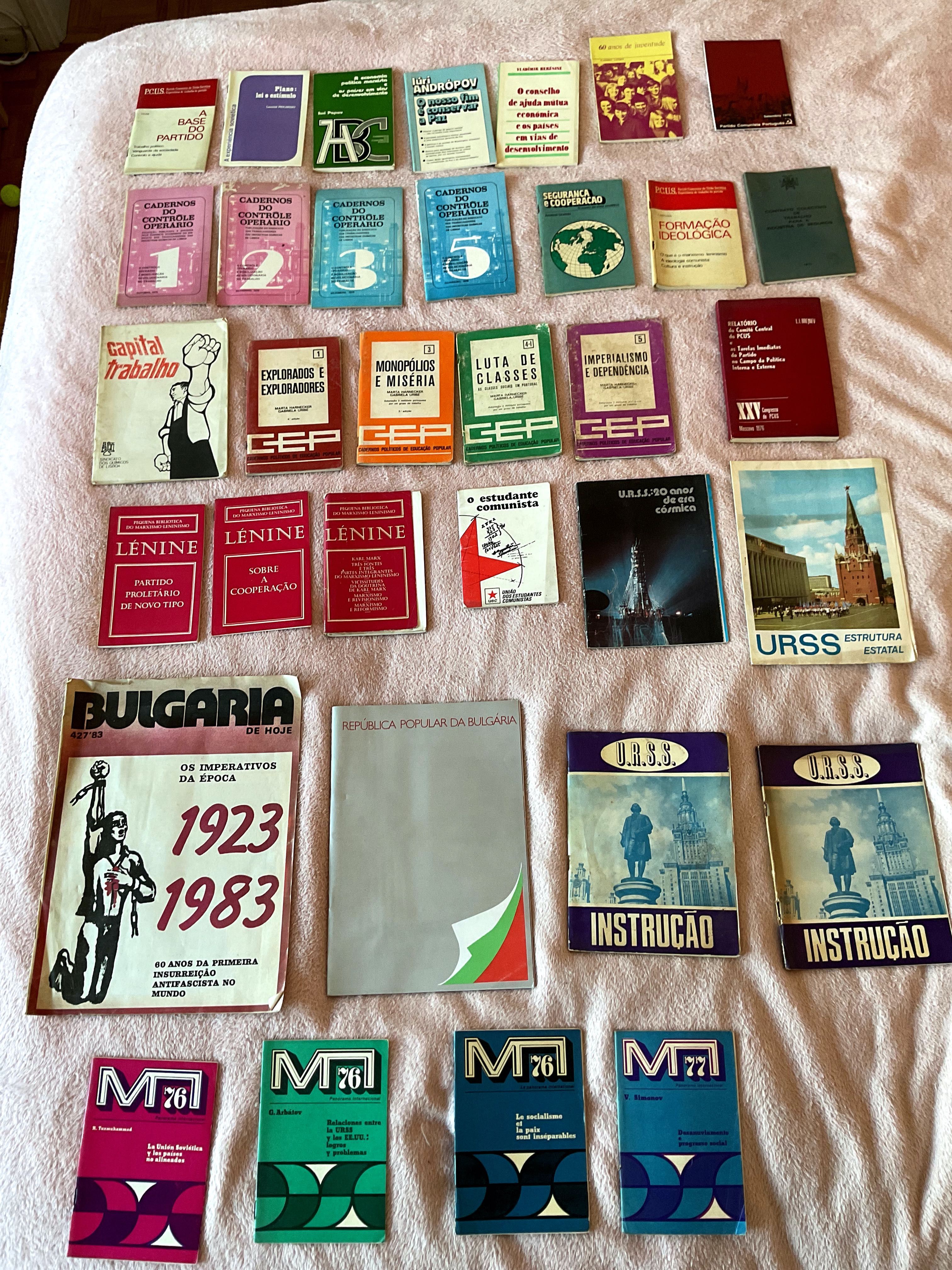 Livros Políticos Antigos - Comunismo / URSS / Europa de Leste