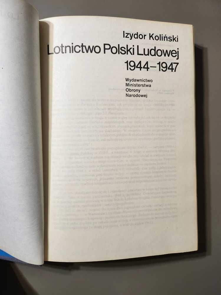 Lotnictwo Polski Ludowej od 1944 do 1947 Izydor Koliński