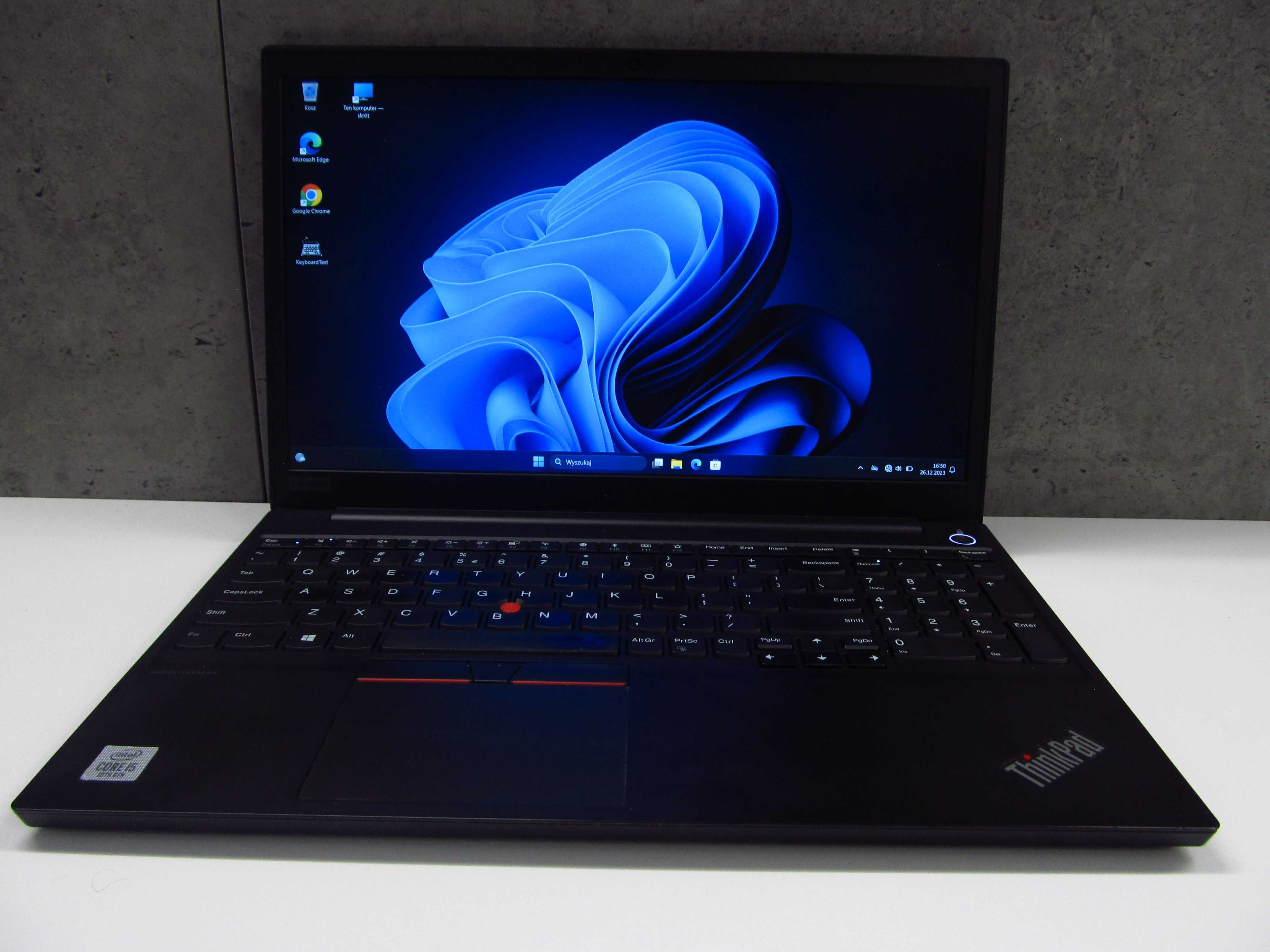 Lenovo ThinkPad E15 i5 10gen 8GB ram dysk 256SSD laptop Full HD Win11