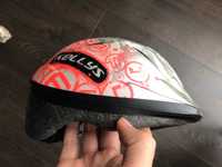 Велосипедный детский шлем KLS MARK Kellys 48-52 розовый