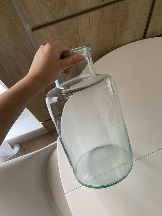 Ваза скляна Банка