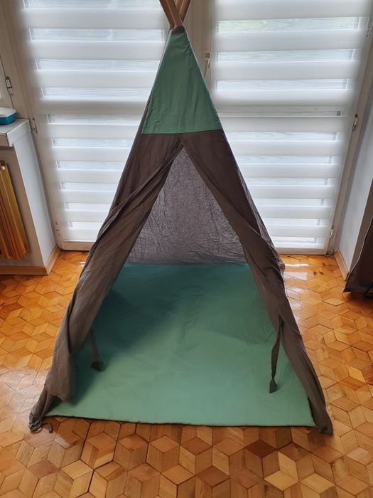 Namiot Tipi błękitno szary