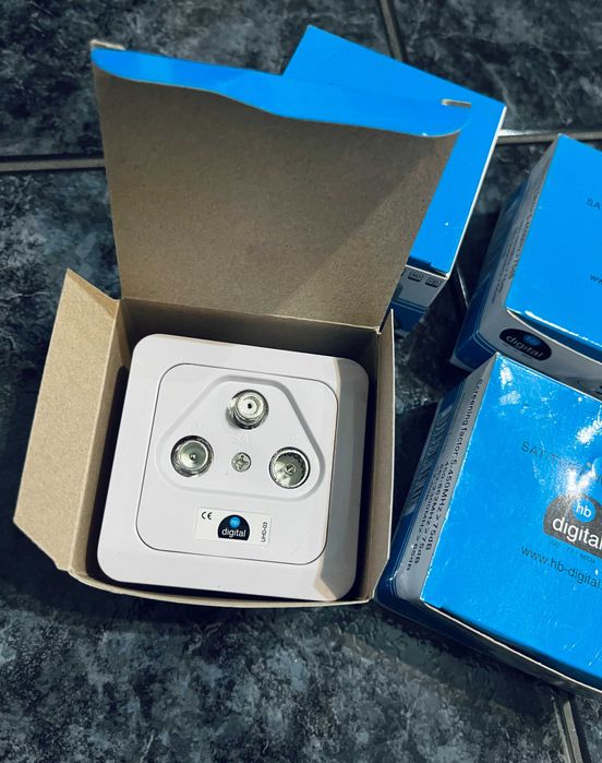 HB-Digital cyfrowe gniazdko antenowe sat/tv/fm