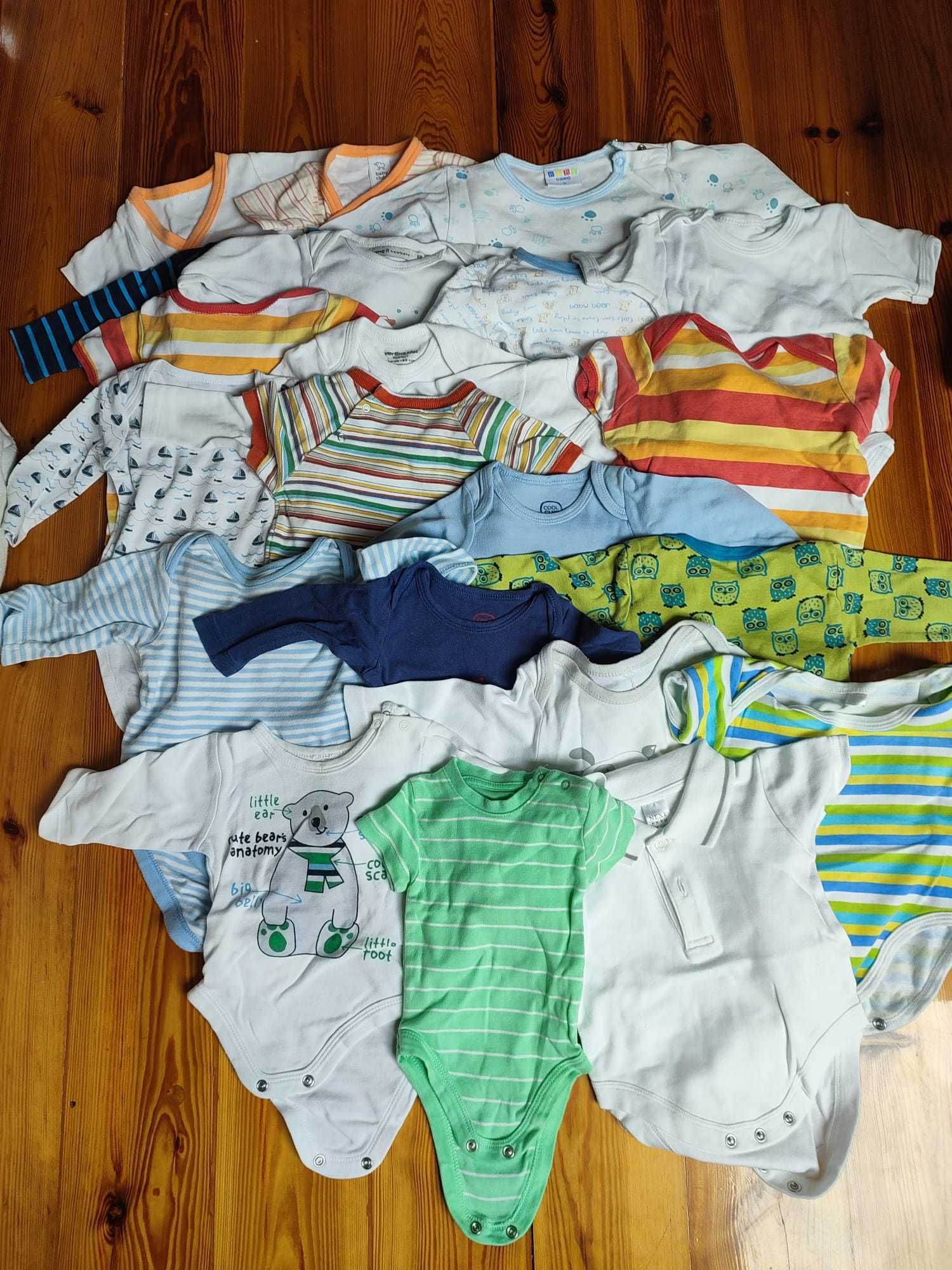 Ubranka dla chłopca 1-3 miesiąca 187 sztuk
