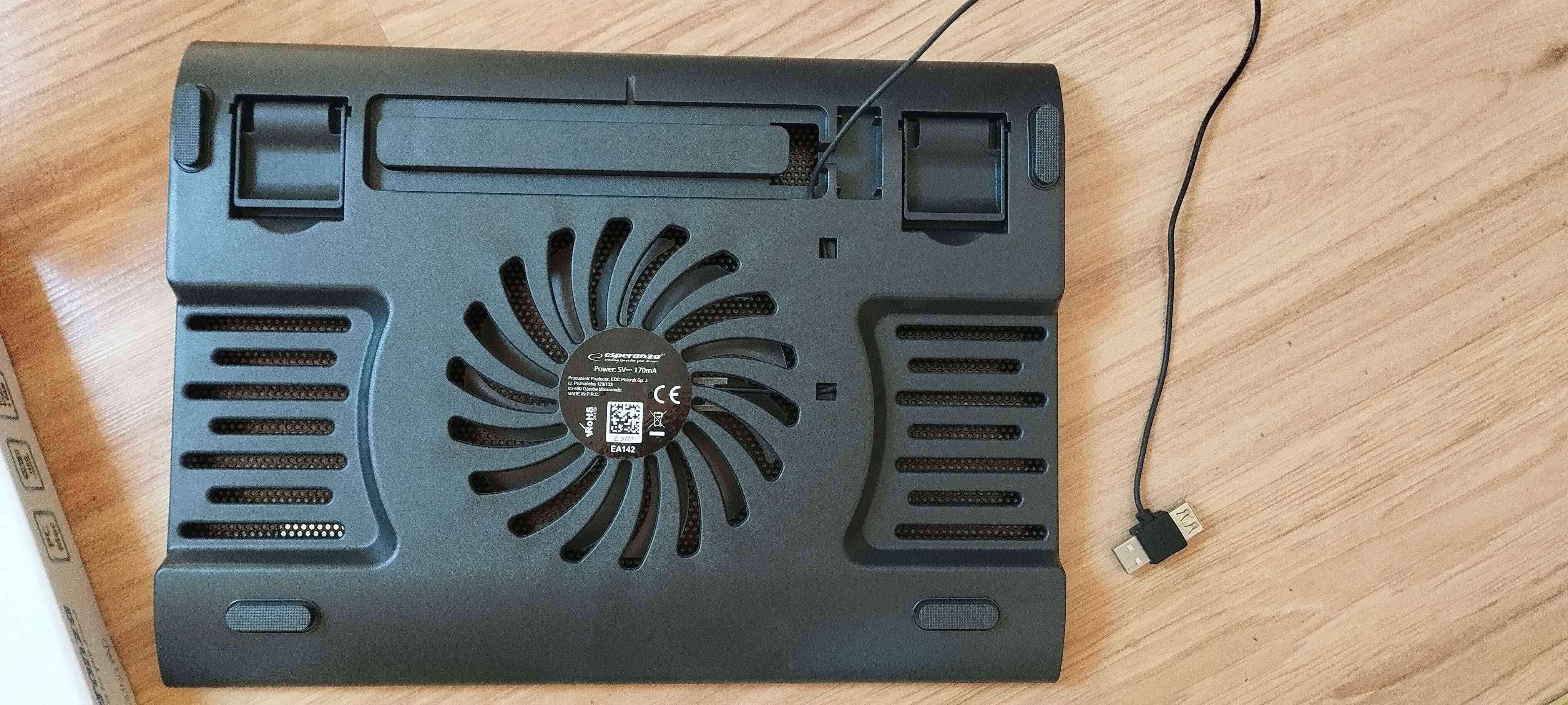 Nowa Podkładka podstawka chłodząca pod Laptopa Notebooka Esperanza