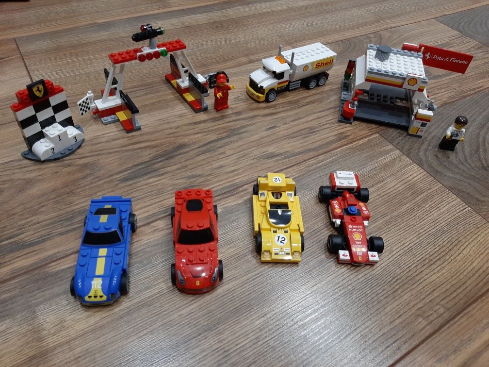 Klocki LEGO shell, ferrari, zestaw