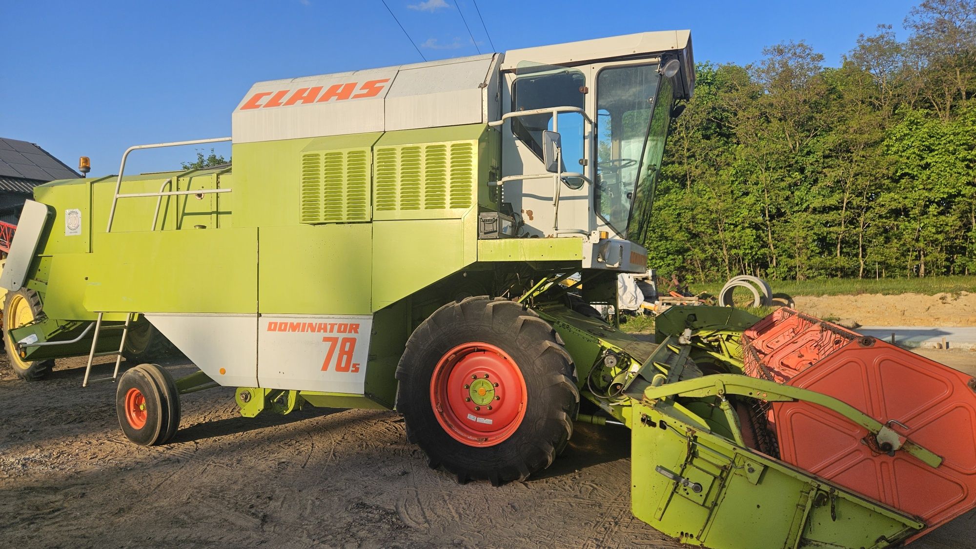 Claas Dominator 78 s z Danii