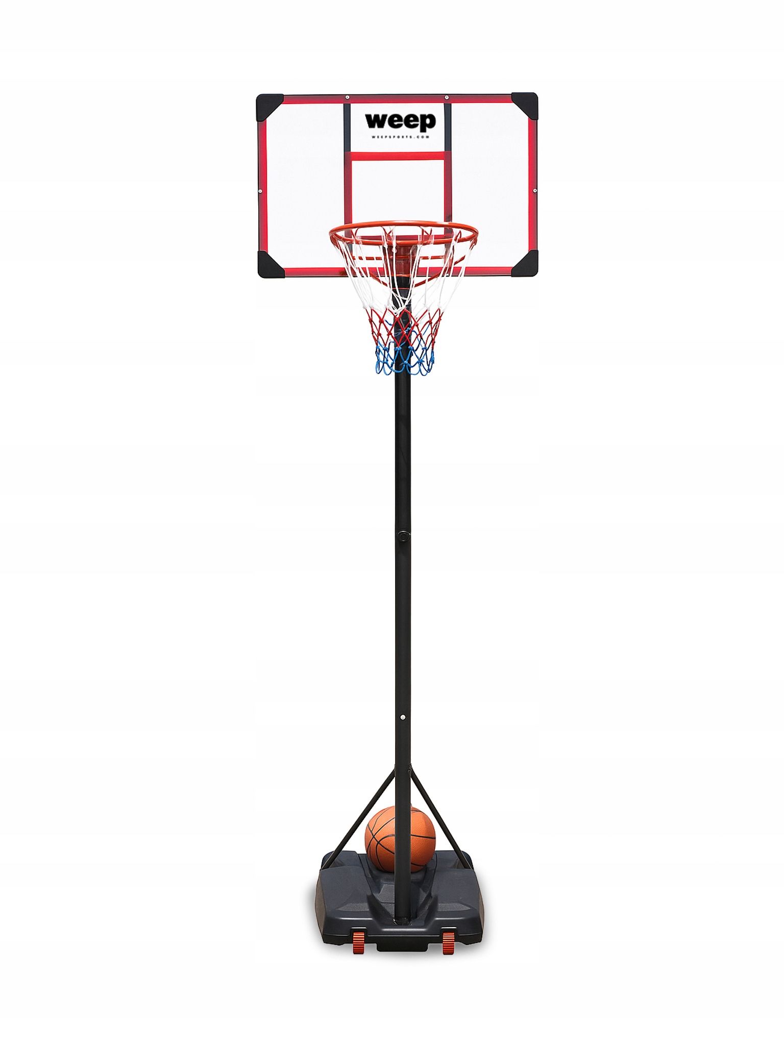 Zestaw Do Koszykówki Kosz Weep Tn001 Regulowany Do 260Cm Mobilny