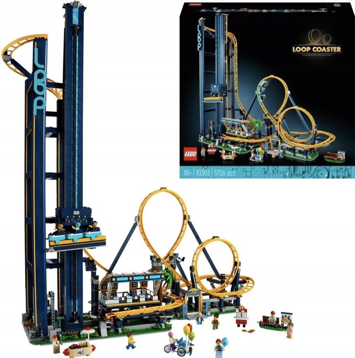 LEGO 10303 Kolejka Górska ROLLER COSTER Creator