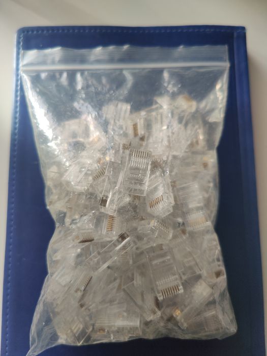 Конектор RG-45 8pin. Упаковка 100шт