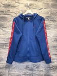 Bluza Rozpinana z Kapturem Nike Lampasy Niebieska