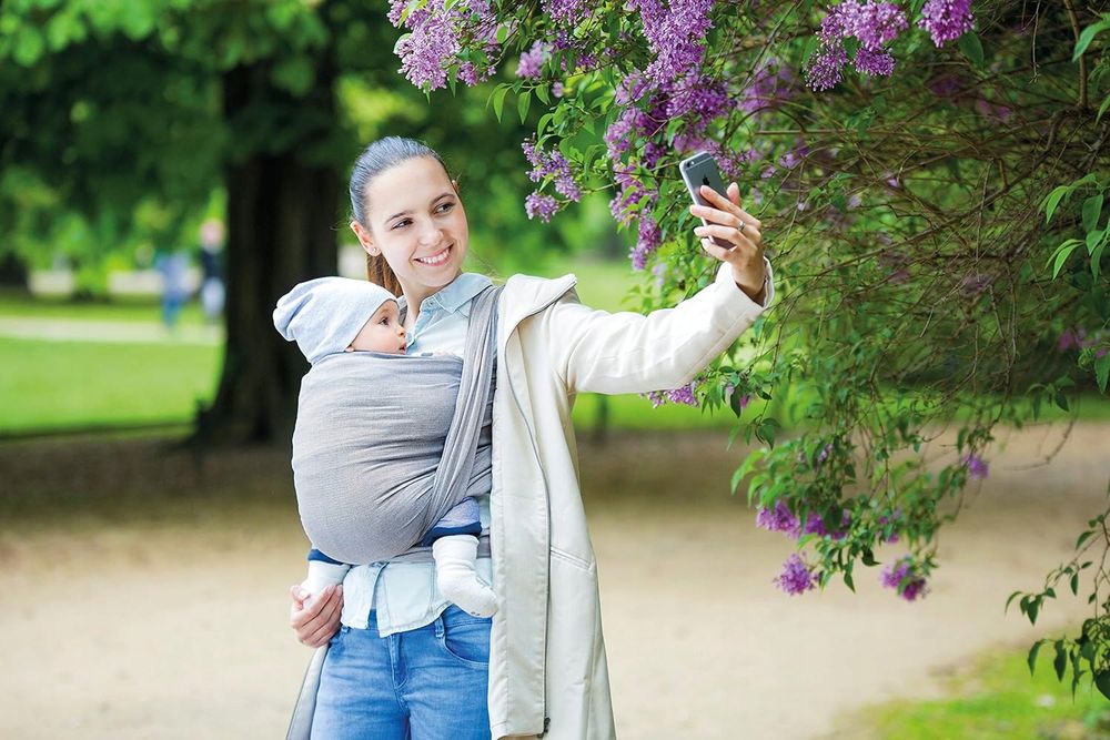 Amazonas Carry Sling chusta do noszenia dziecka do15kg