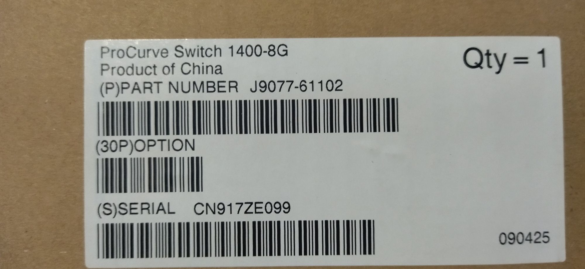 ProCurve Switch 1400-8G