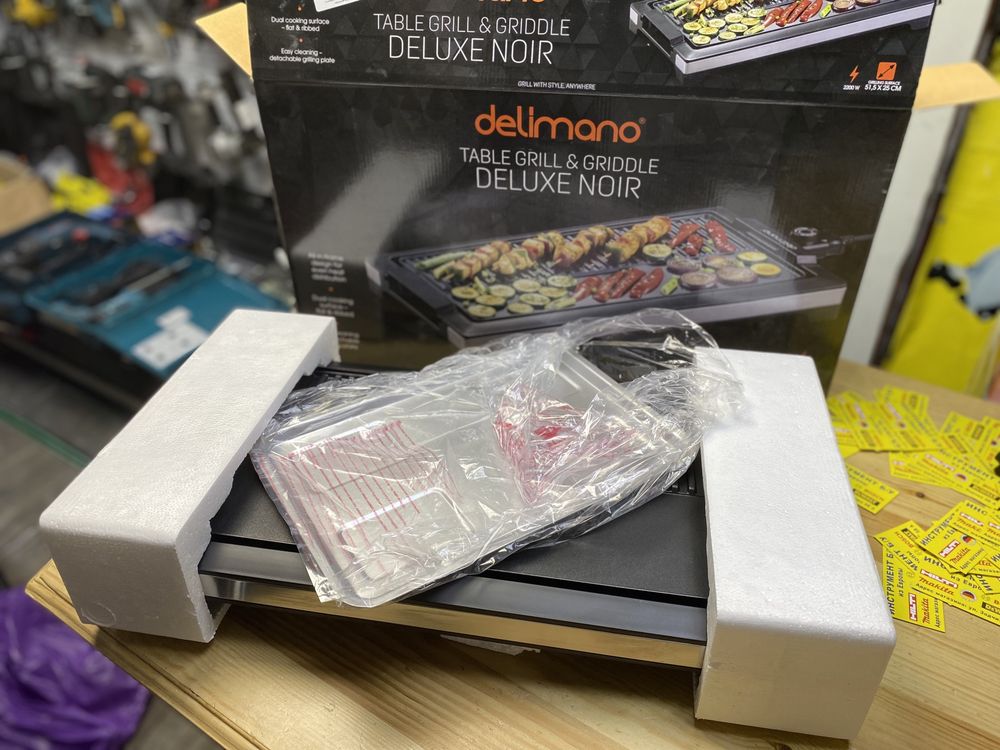 Електрогриль Delimano Deluxe Noir