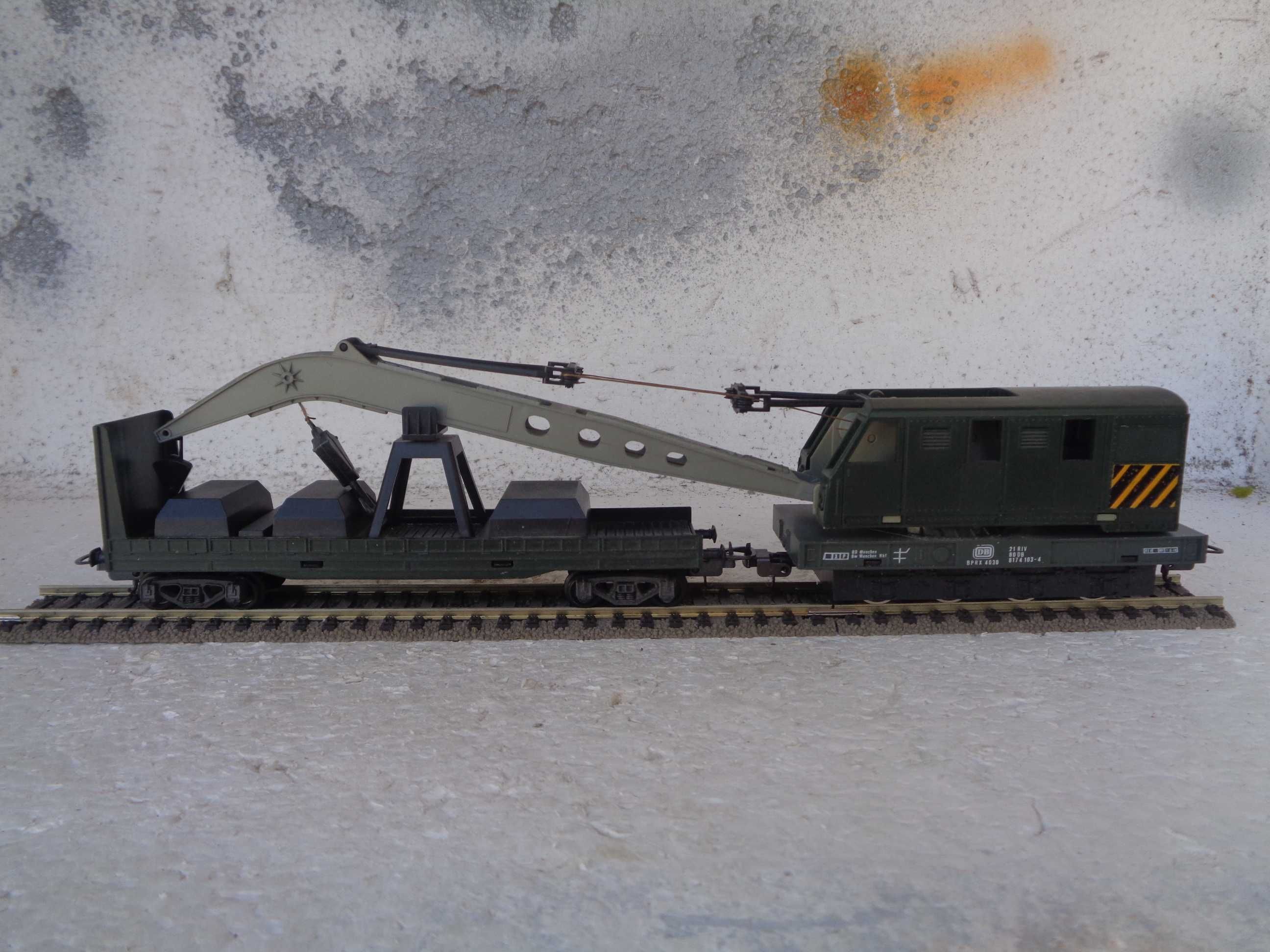 1:87 LIMA Grua da DB pista comboio