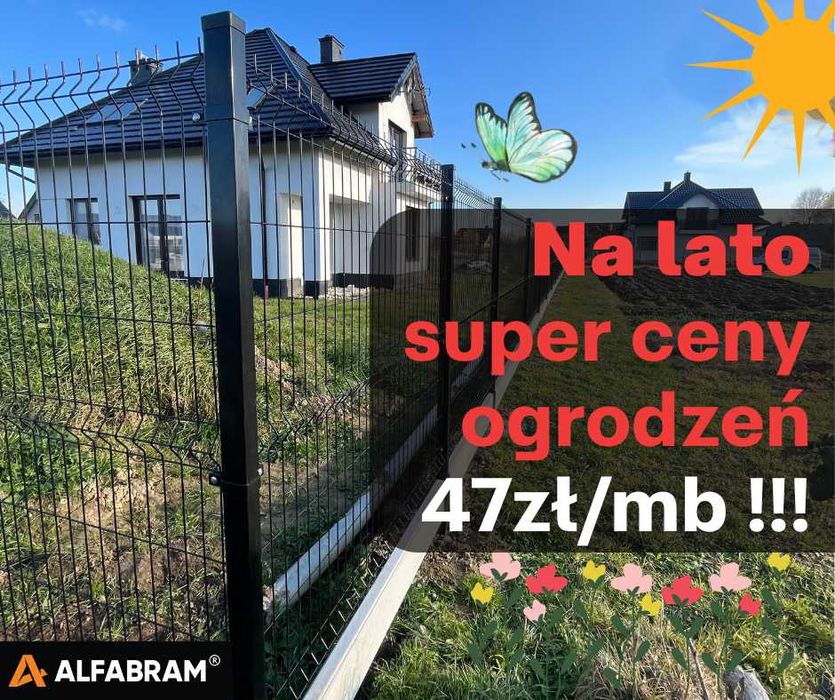 Ogrodzenie panelowe 1,5m – 47zł /mb! # PROMOCJA # transport, montaż