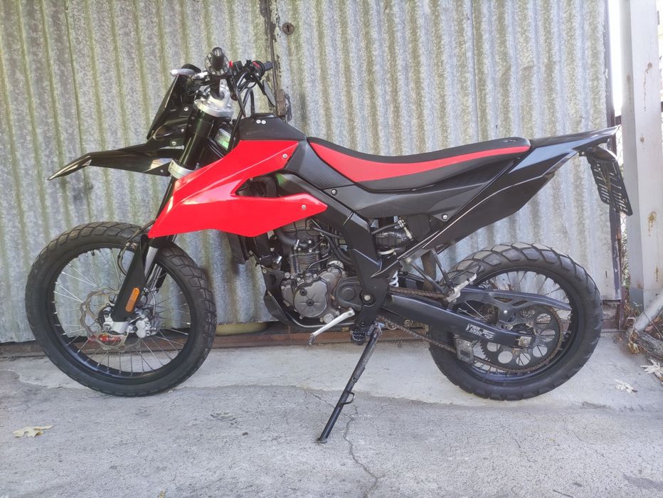 Aprilia RX 125 ABS Enduro 4T po serwisie kat B RATY Transport Gwarancj