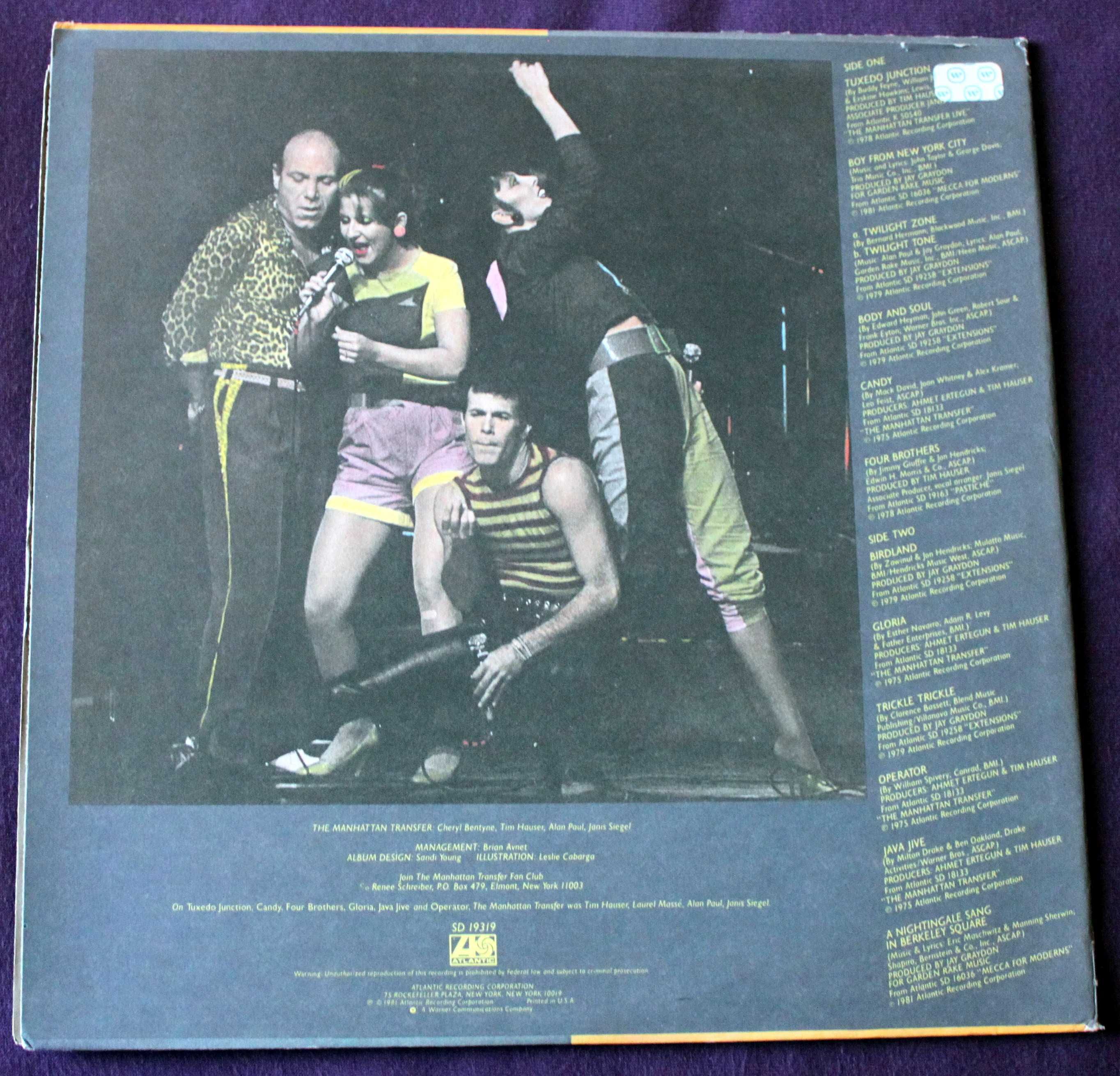 Manhattan Transfer LP The Best of ...