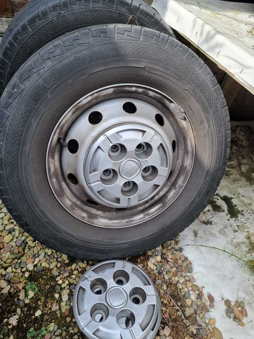 fiat ducato 5x118 215/70/15c 2 koła  jumper boxer continental