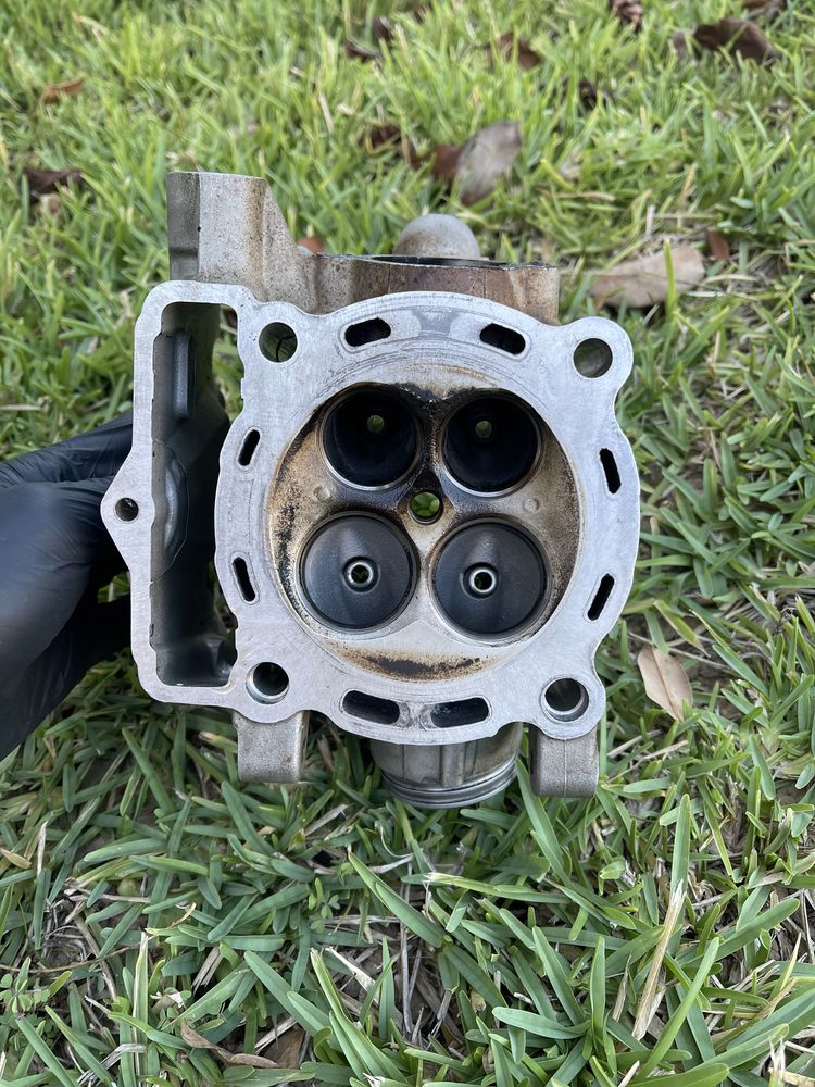 Ktm 350 cabeça usada