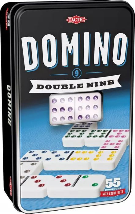 Domino dziewiątkowe w puszce. Tactic. Nowy Produkt