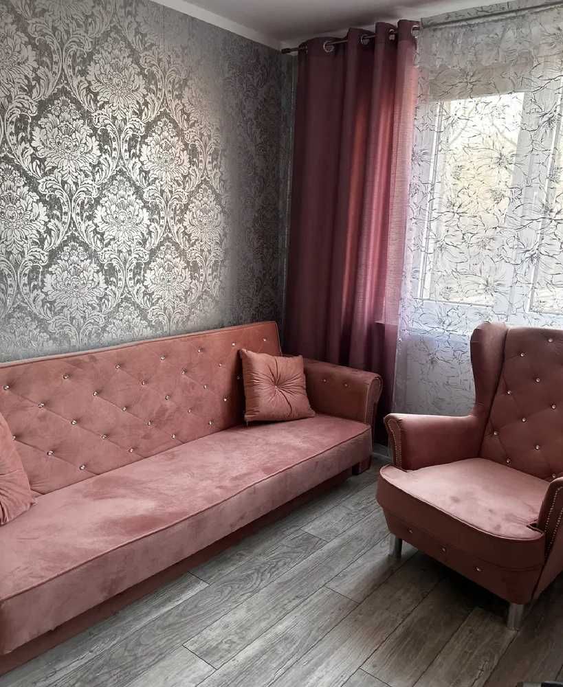 RATY komplet wypoczynkowy zestaw Glamour sofa 3 uszak rozkładana łóżko