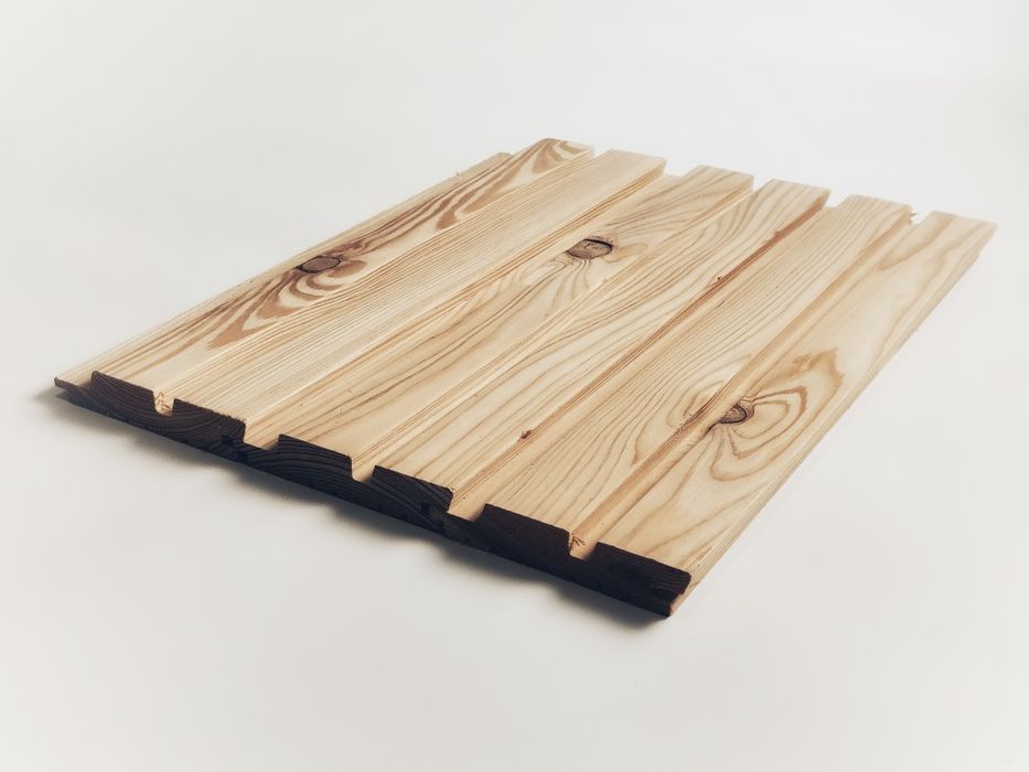 Deska elewacyjna Duo Romb 145x28 świerk/modrzew