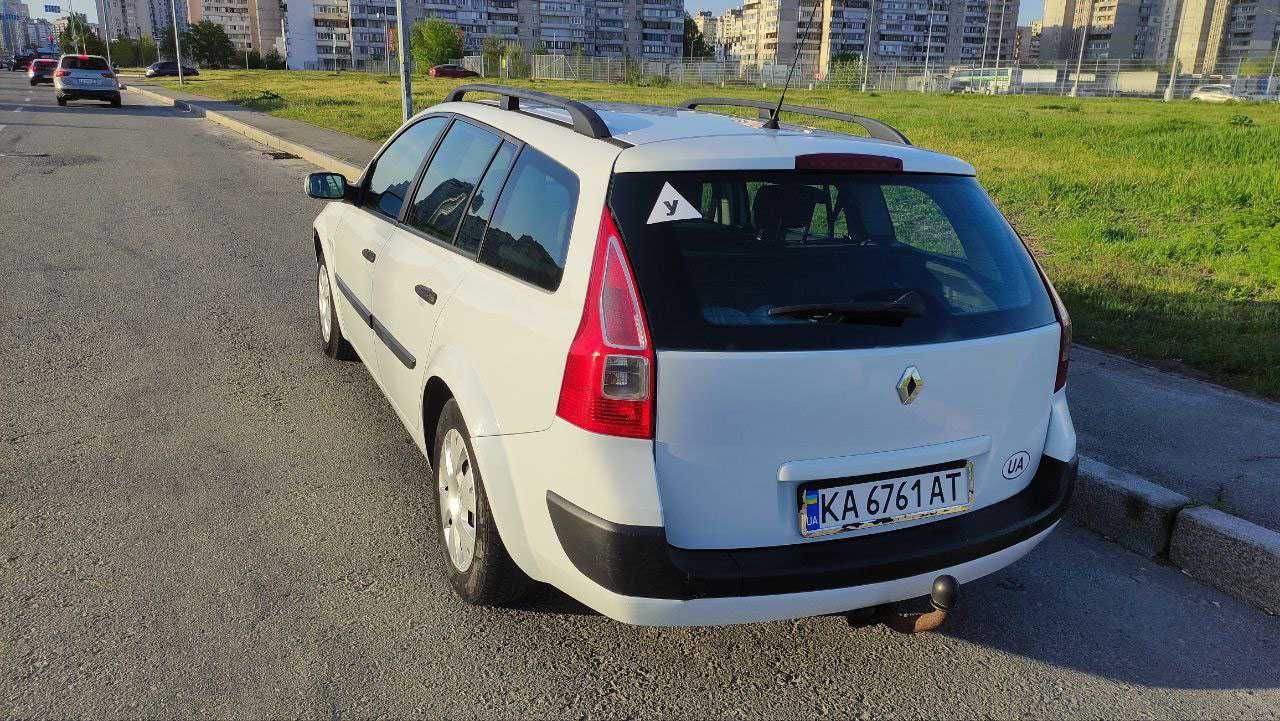 Renault Megane 2008, 1,6 бензин, автомат