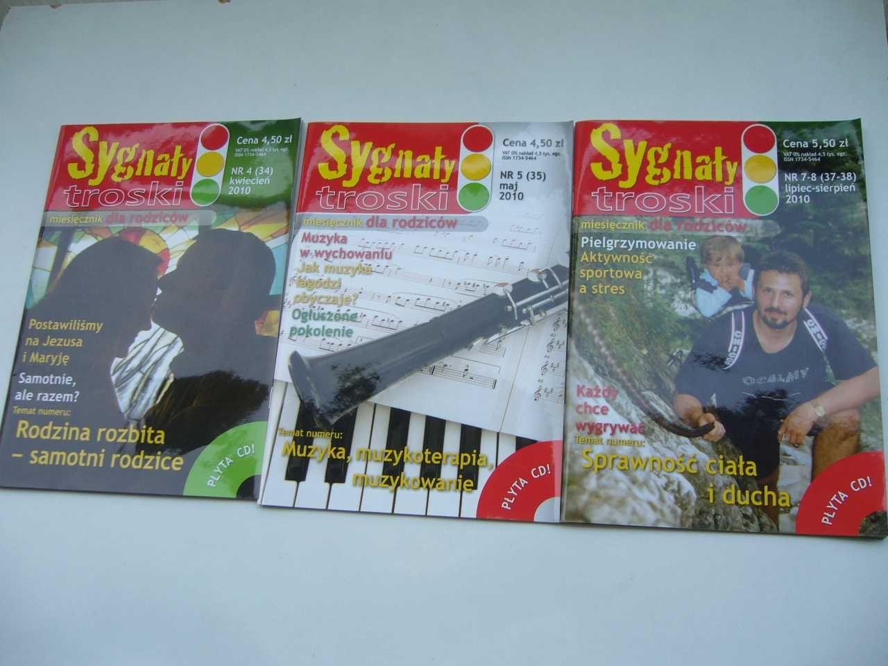Sygnały troski miesięcznik dla rodziców, 24 numery