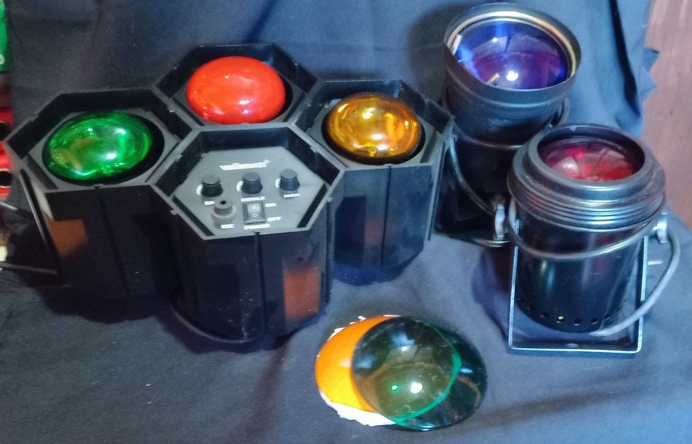 Conjunto de luzes para festas