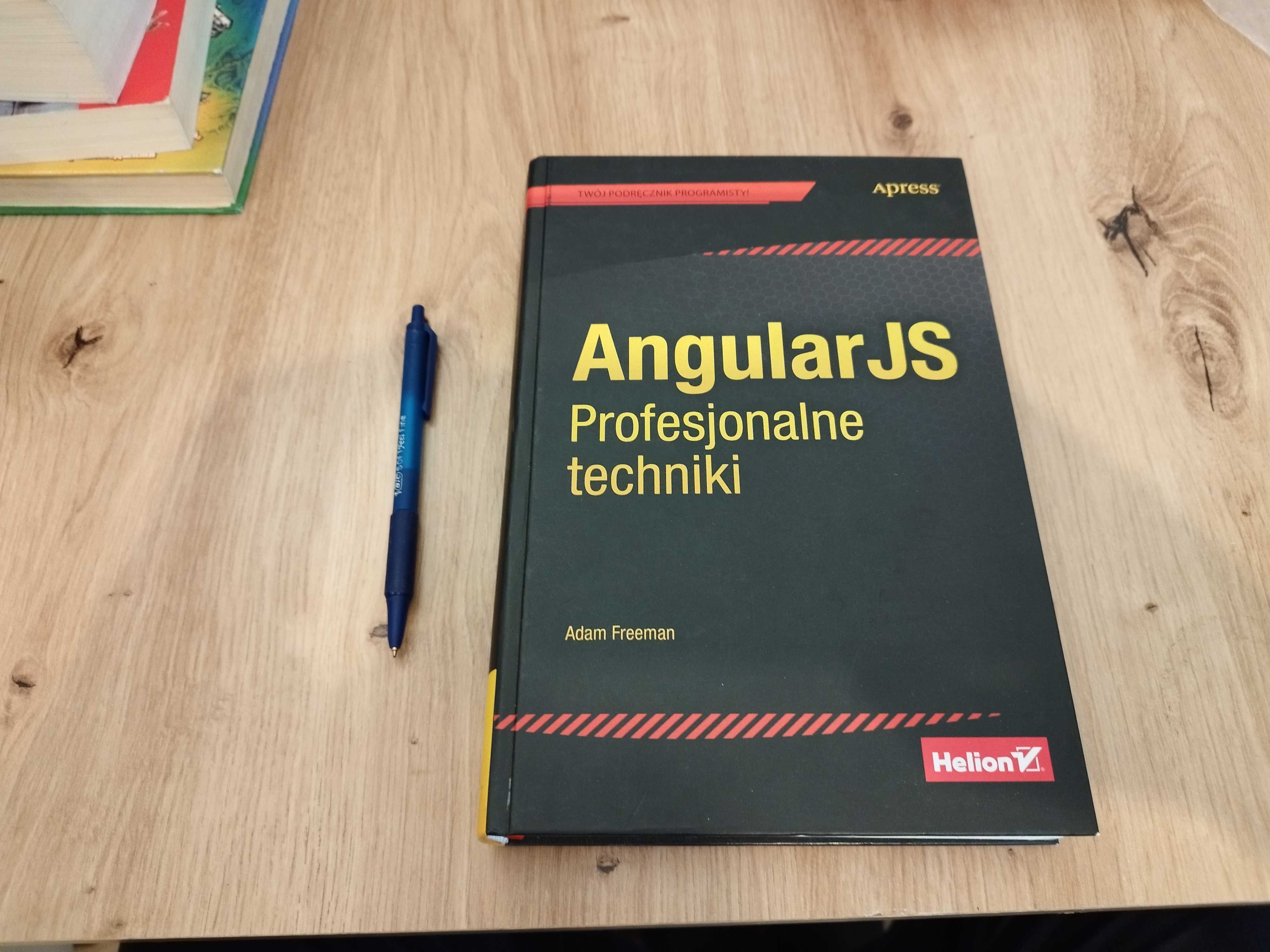 Książka AngularJS Profesjonalne techniki