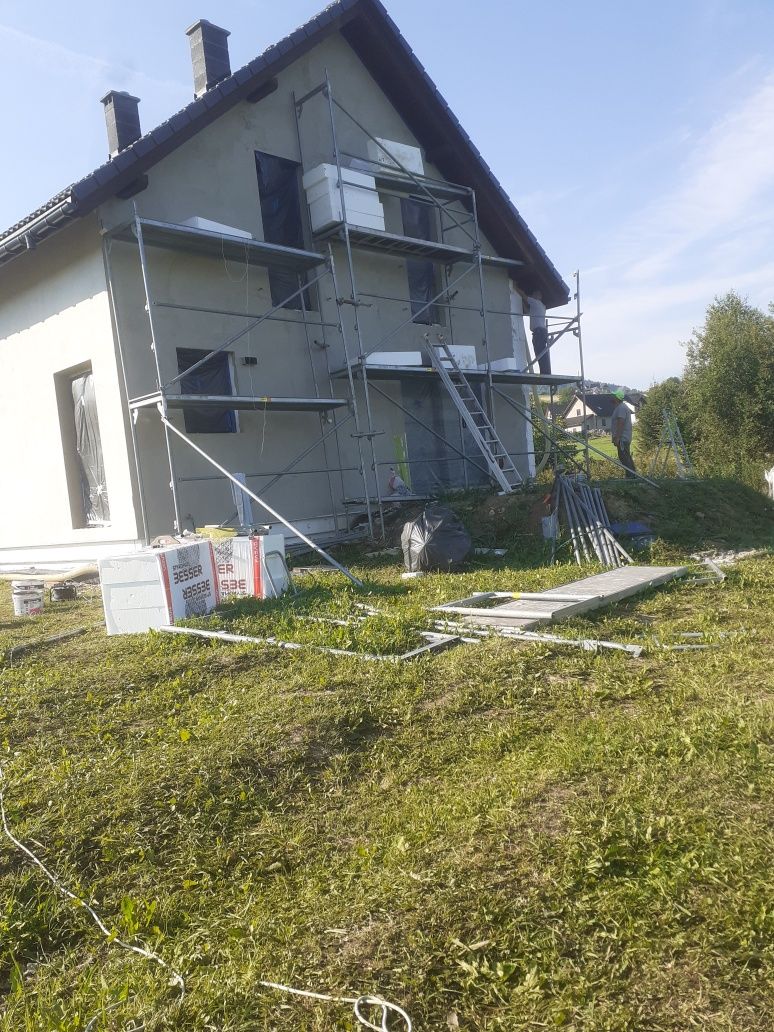 Ocieplenie elewacji poddasza