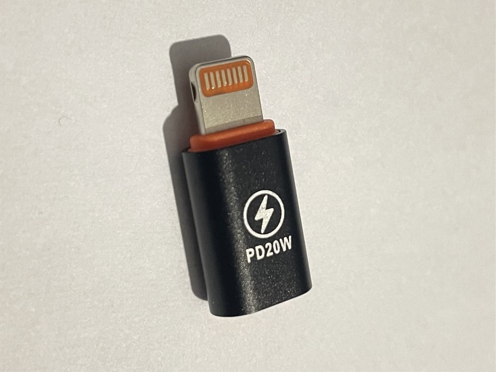 Adapter przejściówka z USB-C na Lightning