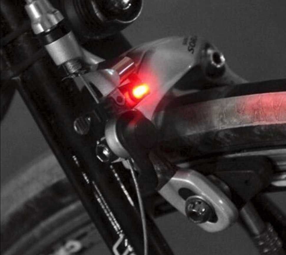 Luz de travão de bicicleta