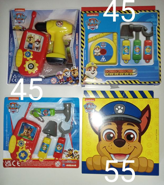 Набори Щенячий патруль, pinypon, transformers, ricky zoom