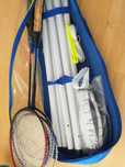 conjunto de raquetes badminton