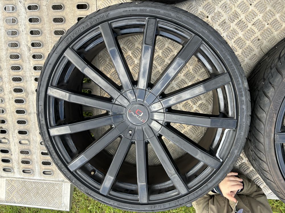 Koła felgi Cavallo 22 cale 245 30 r 22 5x108 volvo 5x114.3