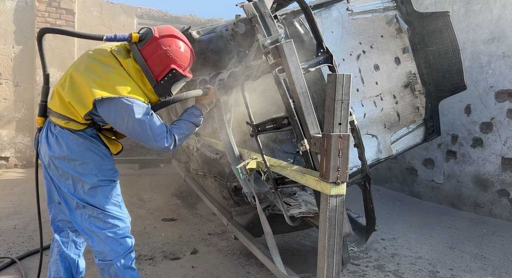 Піскоструменева обробка, ВИїЗД