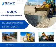 Kurs operatora MASZYN BUDOWLANYCH - koparko-ładowarka, koparki i inne