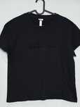 Czarny T shirt damski S
