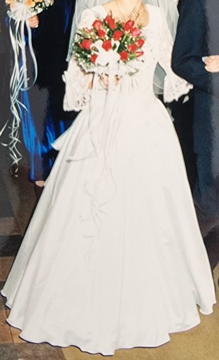 Suknia ślubna roz. 36 biała styl francuski