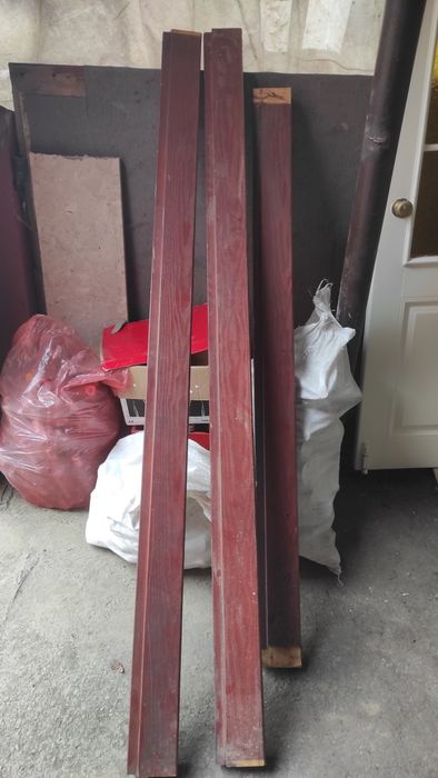 Drzwi dwuskrzydłowe drewniane odnowione