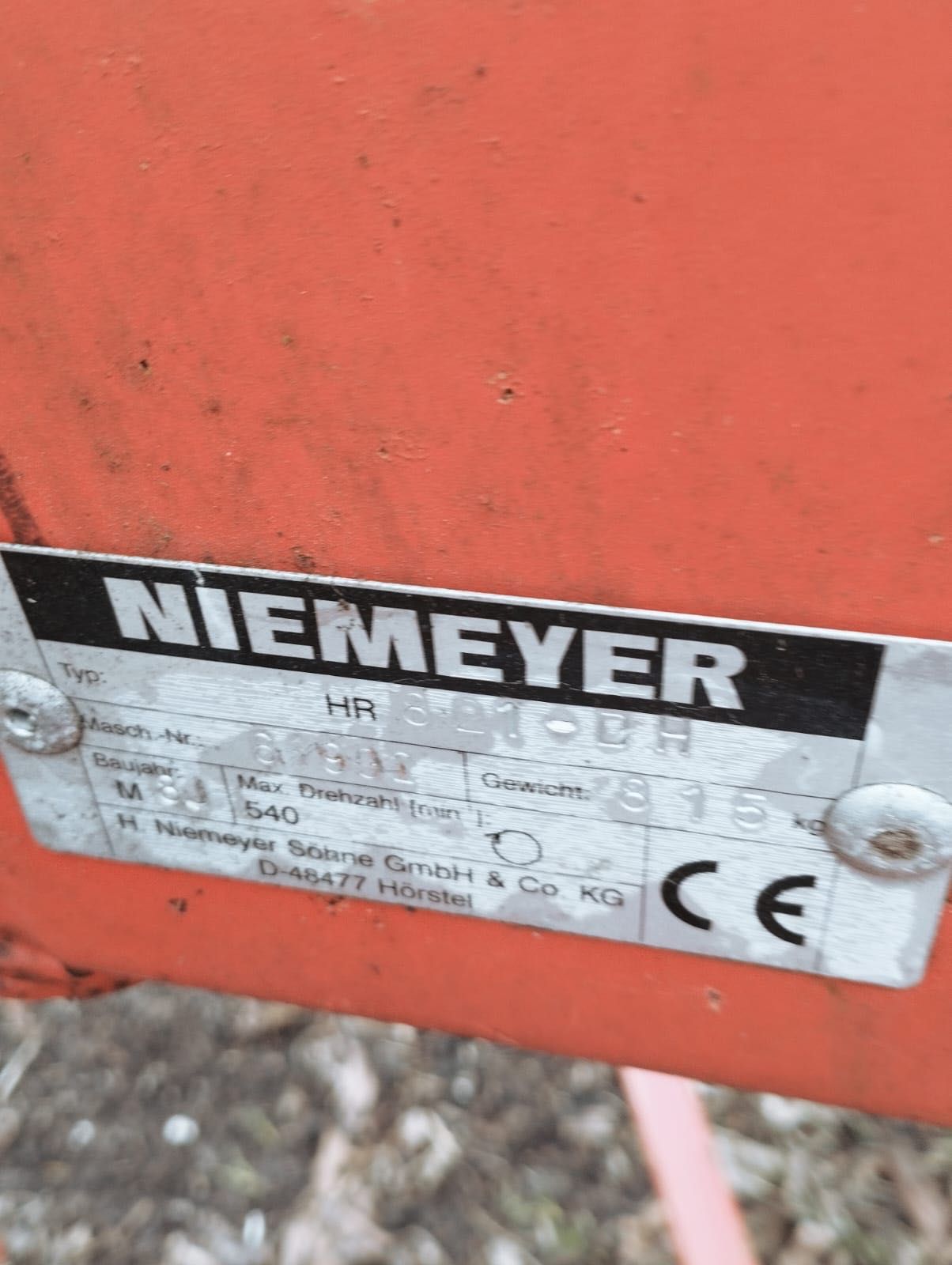 Przewracarka  Niemeyer