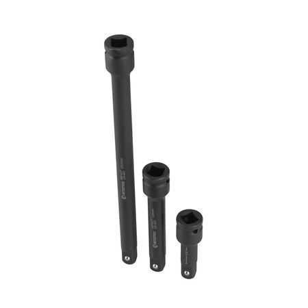 Набір подовжувачів ударних 3 од., 1/2" CrMo STORM INTERTOOL ET-8512